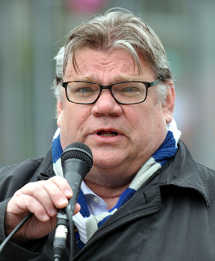 Timo Soini, le leader du parti des Vrais Finlandais. © CC Ppntori 